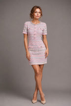 Rosalie Éclat Striped Mini Dress