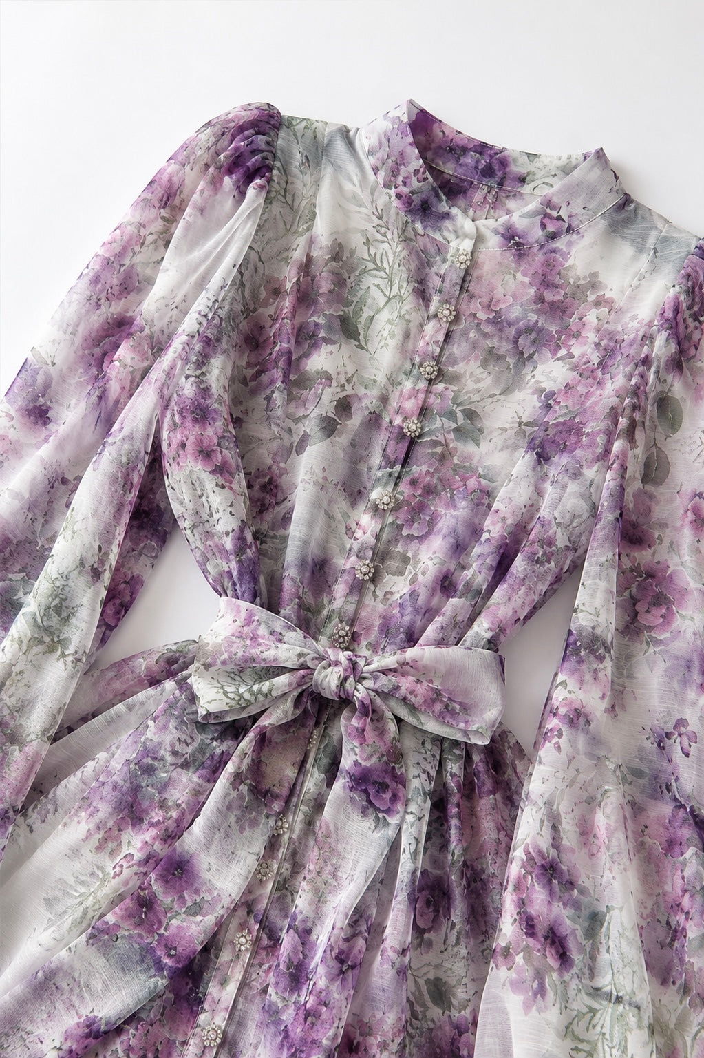 Lilac Étoile Mini Dress