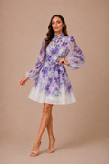 Lilac Étoile Mini Dress