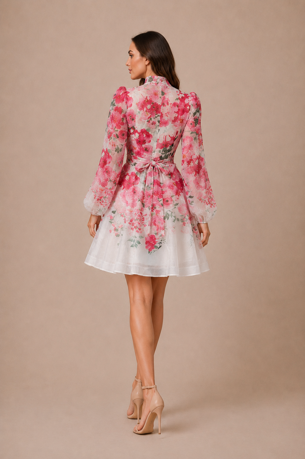 Rosé Étoile Mini Dress