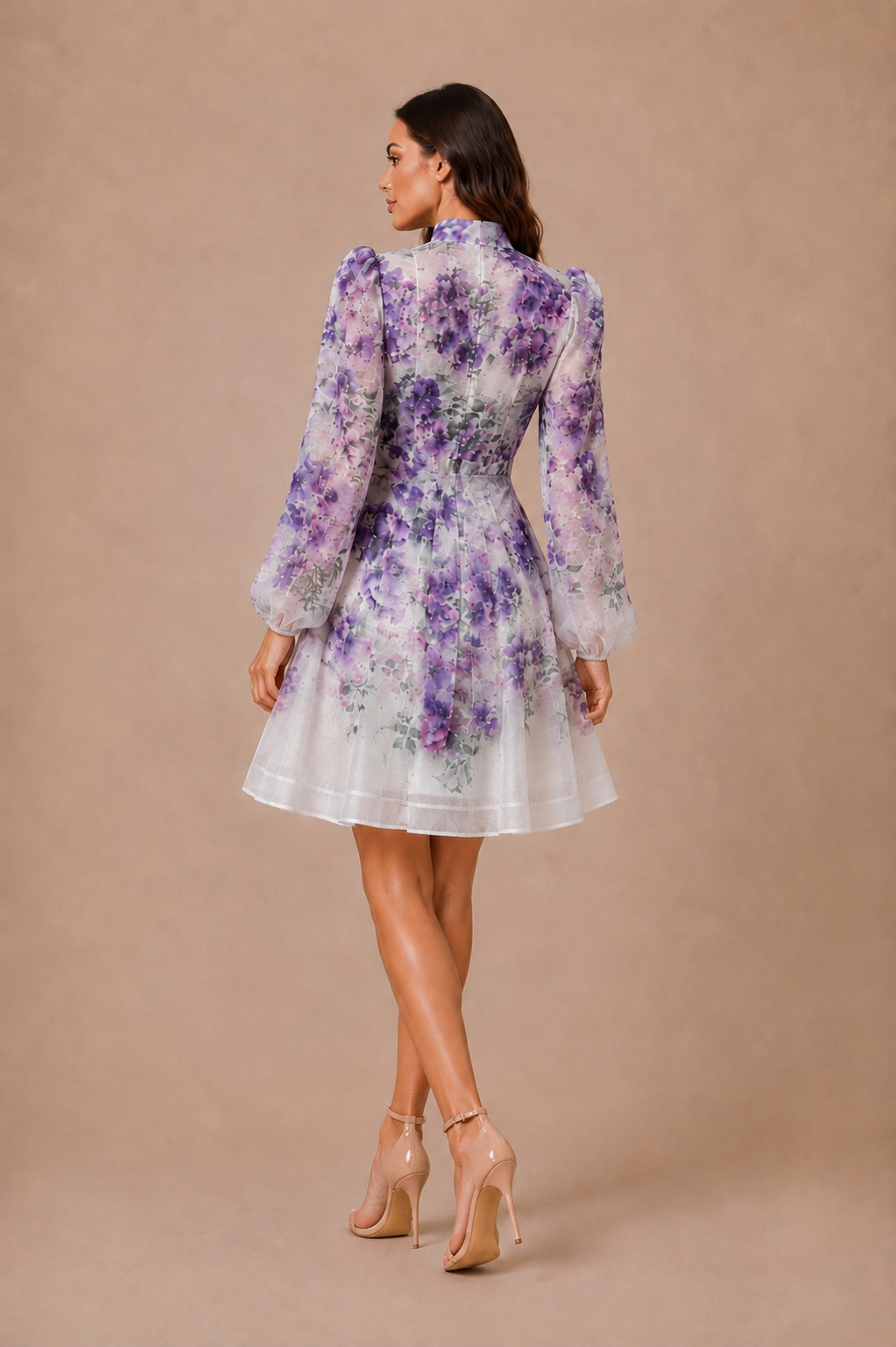 Lilac Étoile Mini Dress
