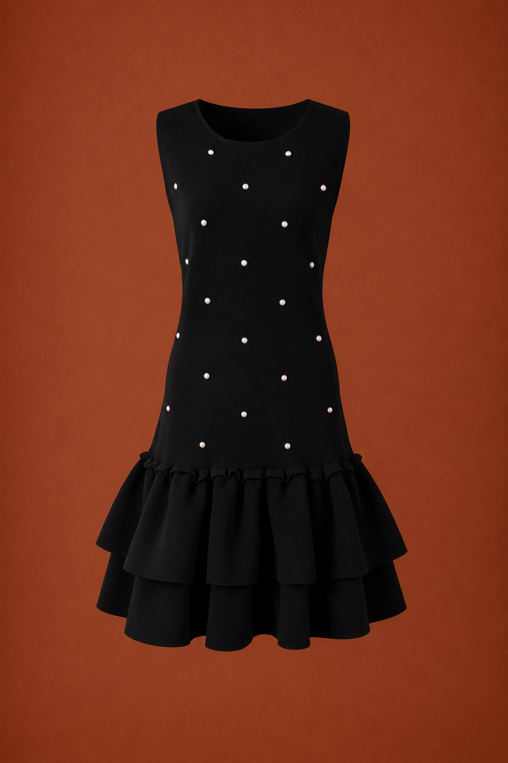 Noire Étoile Mini Dress