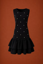 Noire Étoile Mini Dress