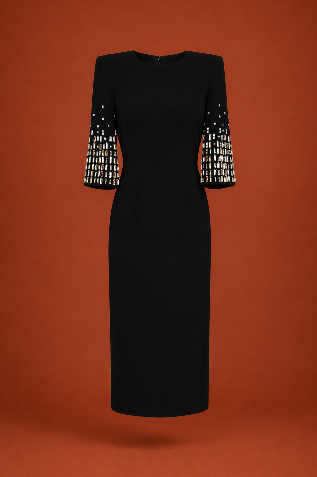 Valentina Noir Maxi Dress