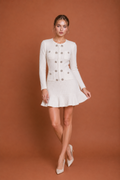 Vivienne Blanc Mini Dress