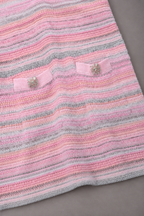 Rosalie Éclat Striped Mini Dress