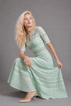 Celestine Lace Maxi Dress