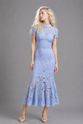 Azurine Lace Mermaid Maxi Dress