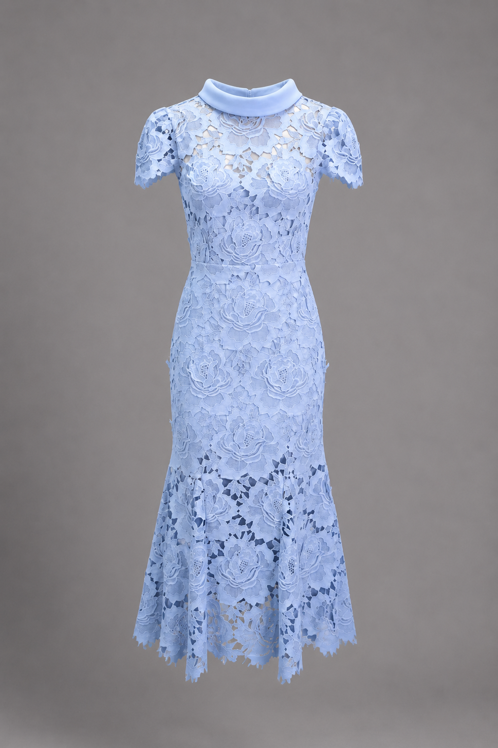 Azurine Lace Mermaid Maxi Dress
