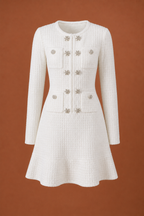 Vivienne Blanc Mini Dress