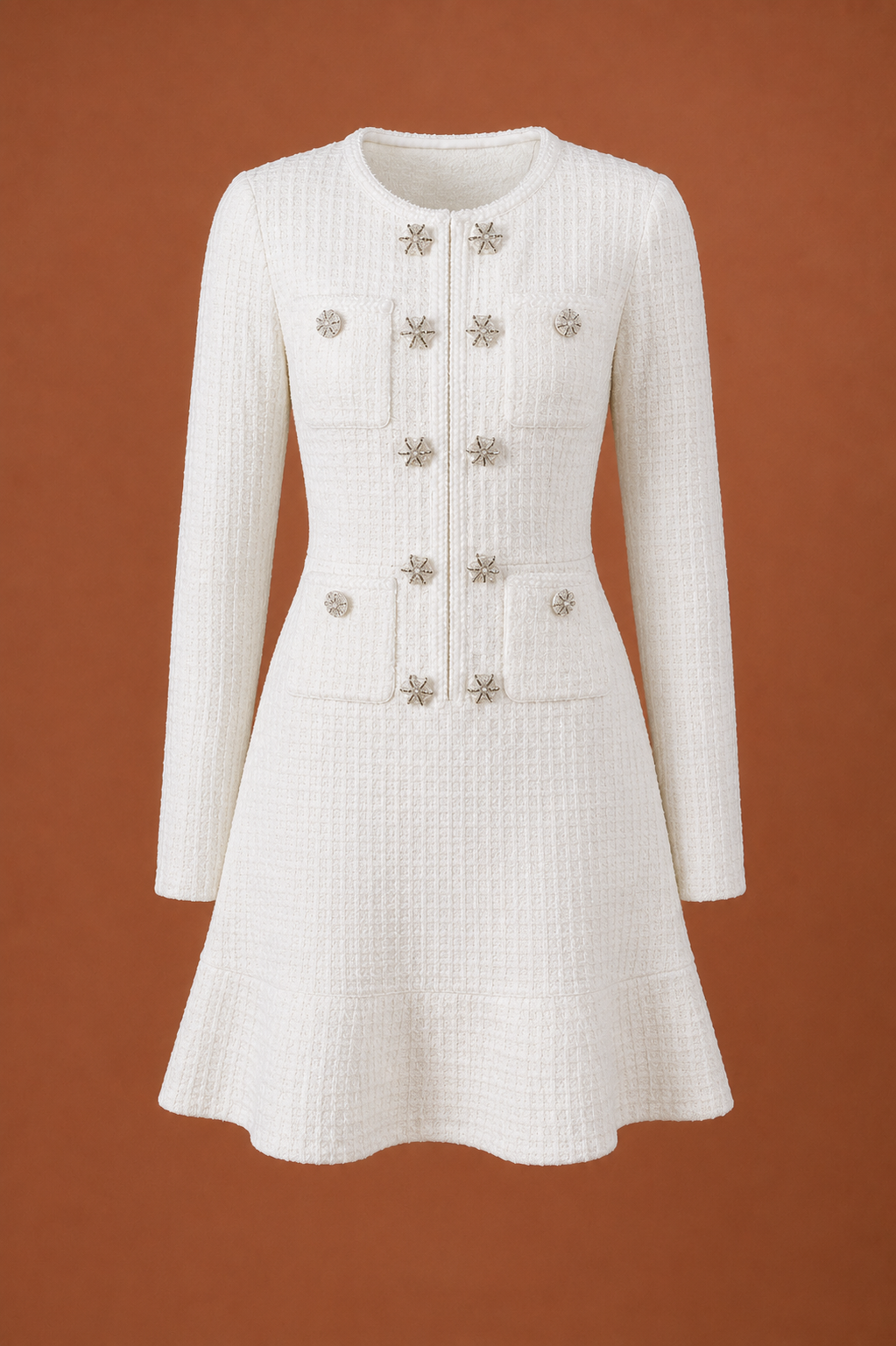 Vivienne Blanc Mini Dress