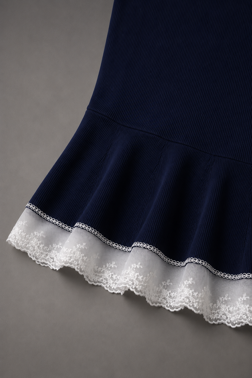 Belle Marine Midi Dress