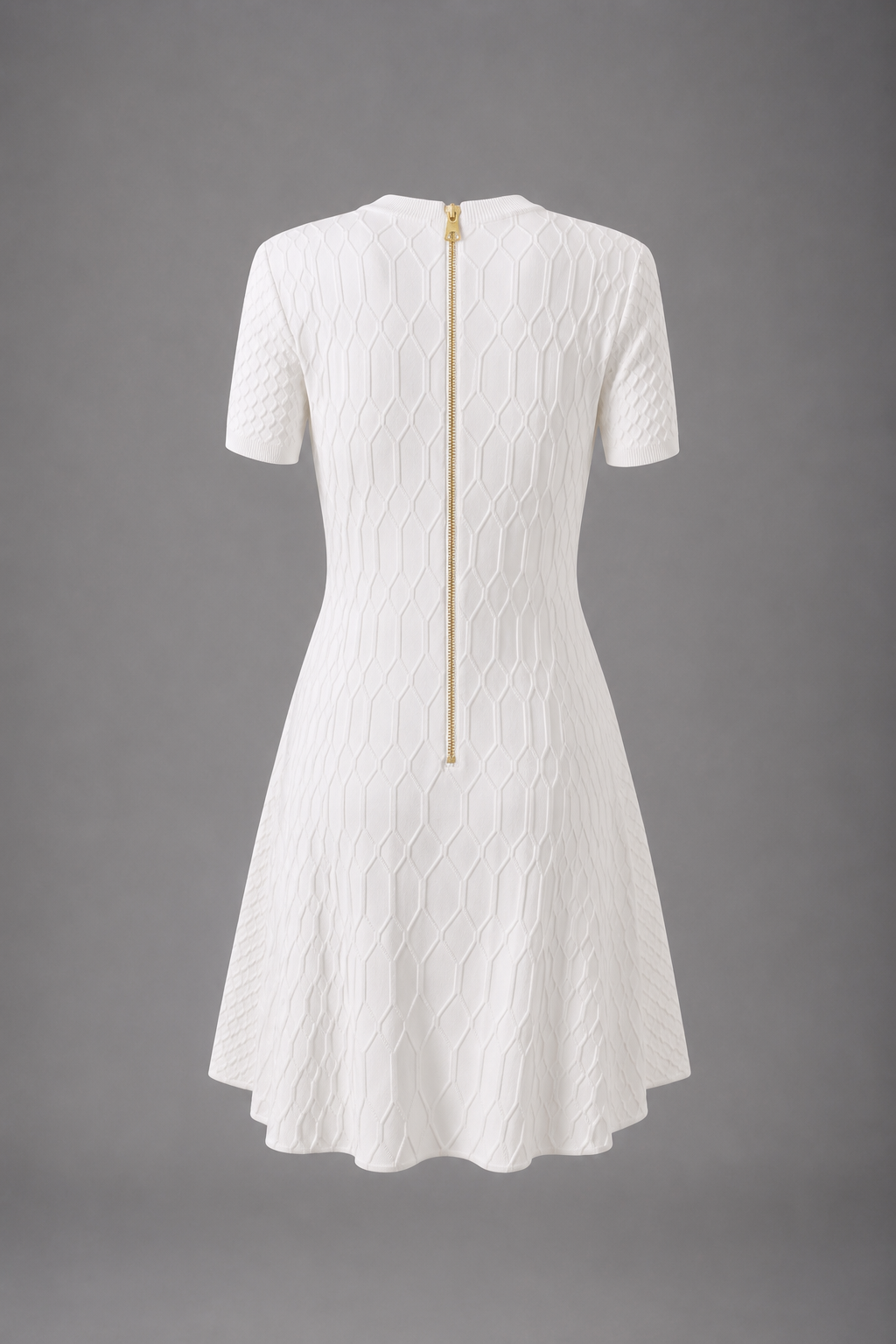 Blanc Héritage Mini Dress