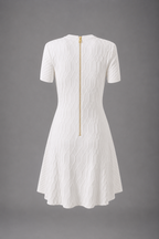 Blanc Héritage Mini Dress