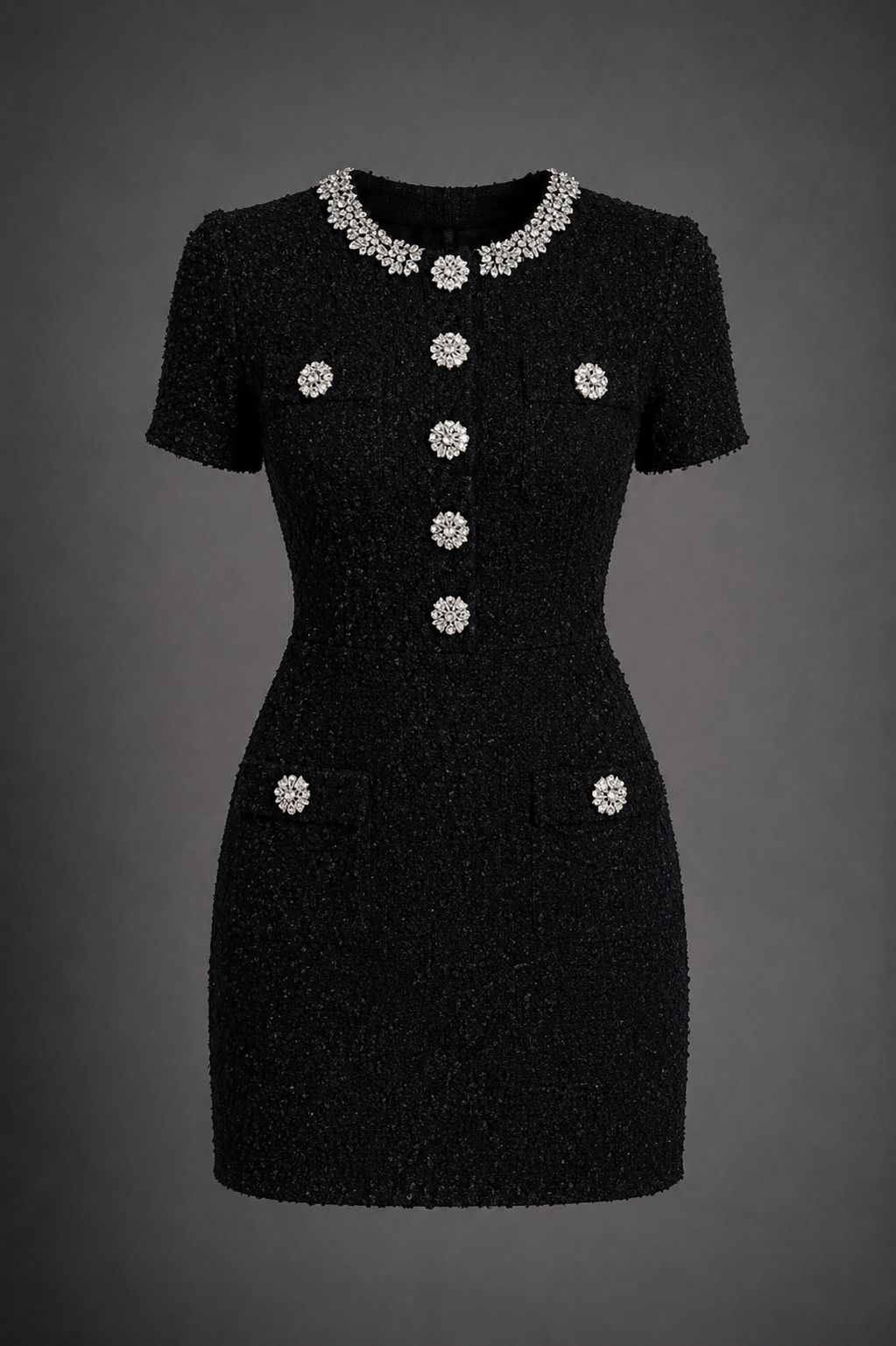 Madeleine Embellished Mini Dress