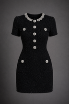 Madeleine Embellished Mini Dress